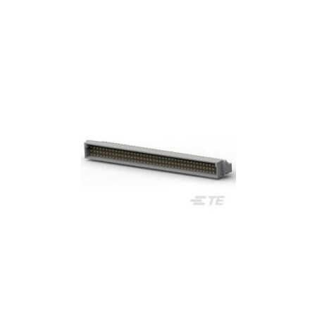 Te Connectivity Board Euro Connector, 120 Contact(S), 3 Row(S), Male, Right Angle, 0.1 Inch Pitch, Solder Terminal,  5650949-5
